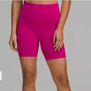 Lululemon Wunder train high-rise short 8"